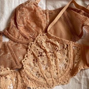 Nude Bralettes